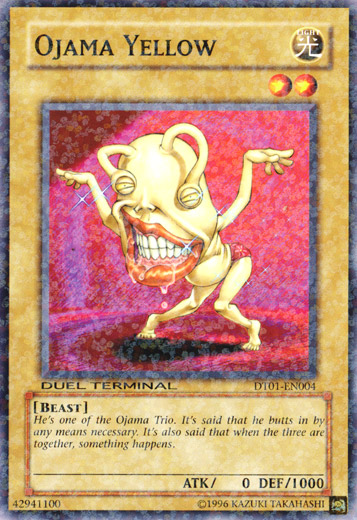 Ojama Yellow [DT01-EN004] Common | Galactic Gamez