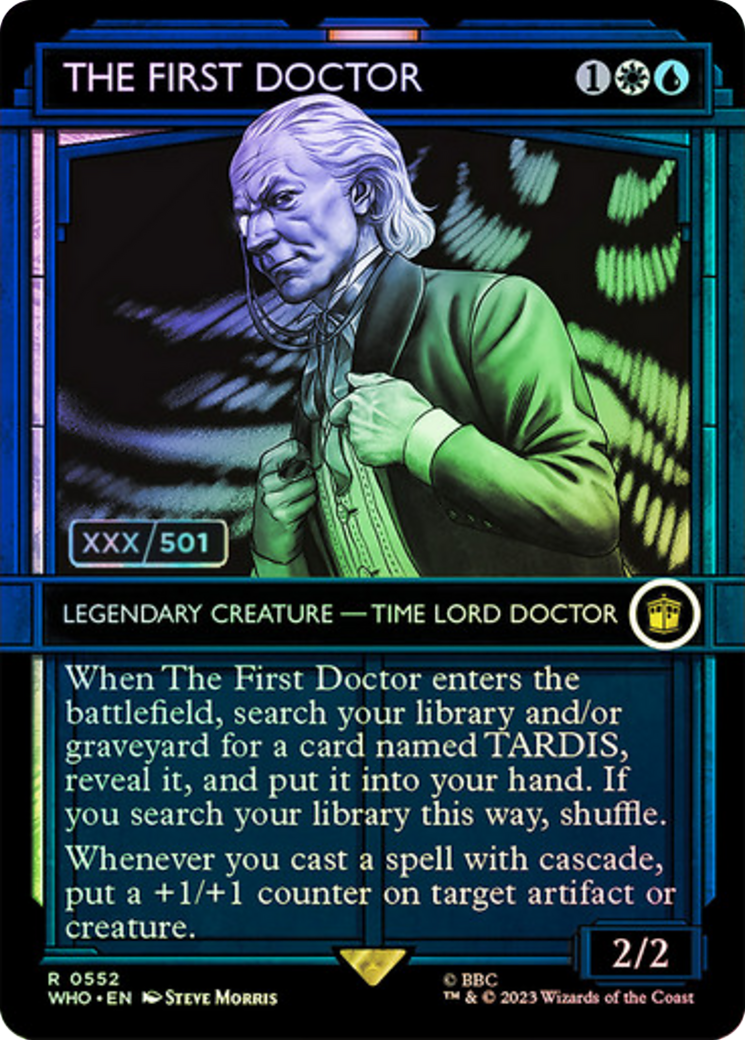 The First Doctor (Serial Numbered) [Doctor Who] | Galactic Gamez