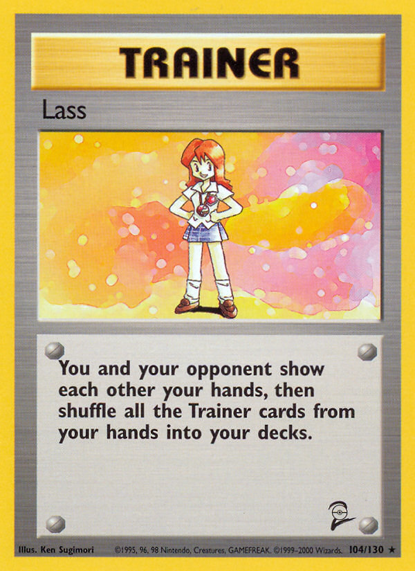 Lass (104/130) [Base Set 2] | Galactic Gamez