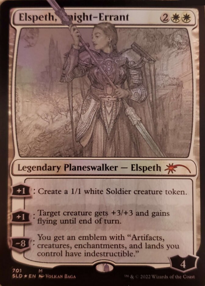 Elspeth, Knight-Errant (Sketch) [Secret Lair Drop Promos] | Galactic Gamez