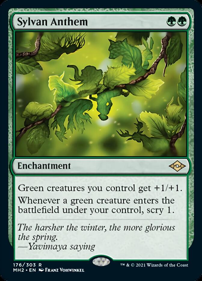 Sylvan Anthem [Modern Horizons 2] | Galactic Gamez
