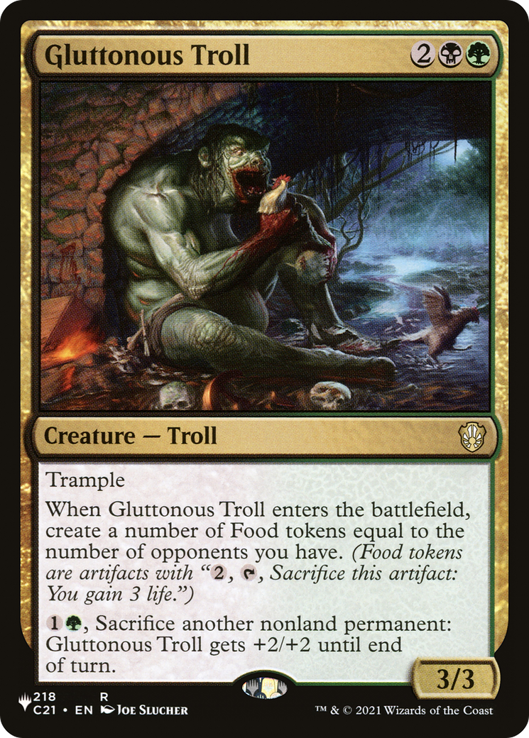 Gluttonous Troll [The List] | Galactic Gamez