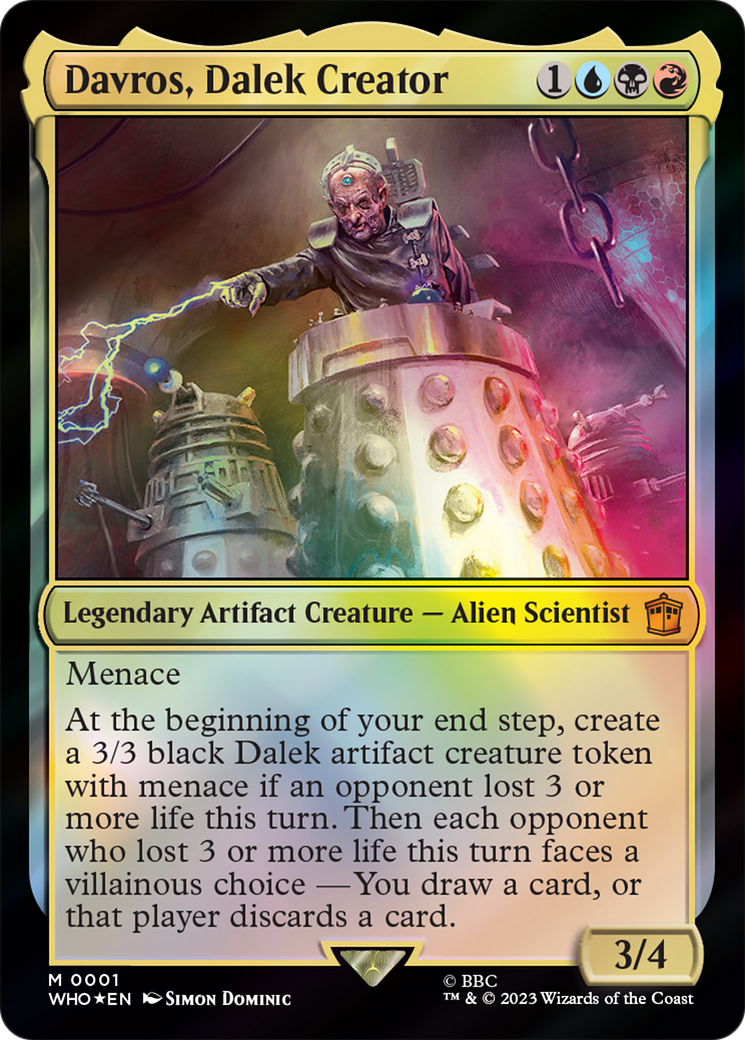 Davros, Dalek Creator [Doctor Who] | Galactic Gamez