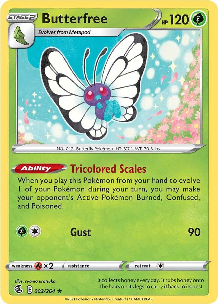 Butterfree (003/264) [Sword & Shield: Fusion Strike] | Galactic Gamez