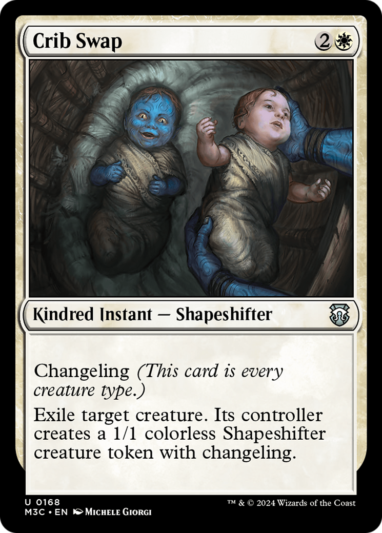 Crib Swap (Ripple Foil) [Modern Horizons 3 Commander] | Galactic Gamez