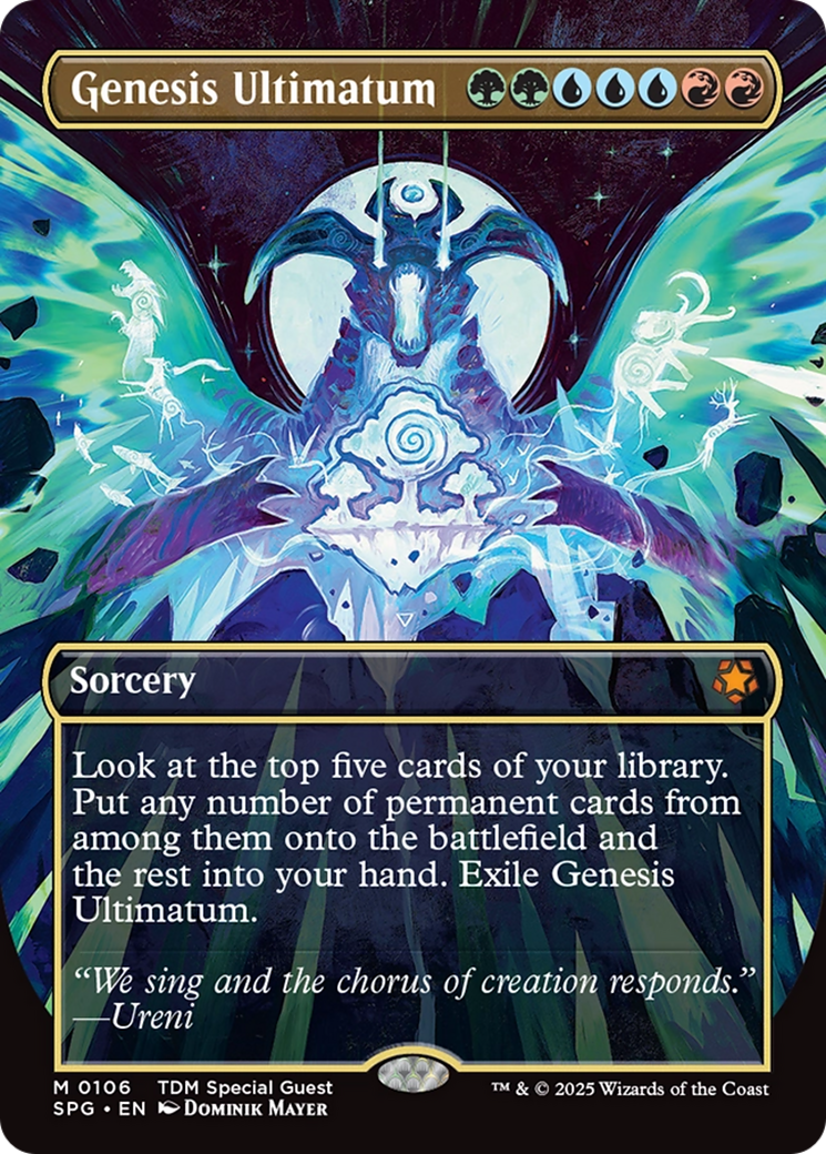 Genesis Ultimatum (Borderless) [Tarkir: Dragonstorm Special Guests] | Galactic Gamez