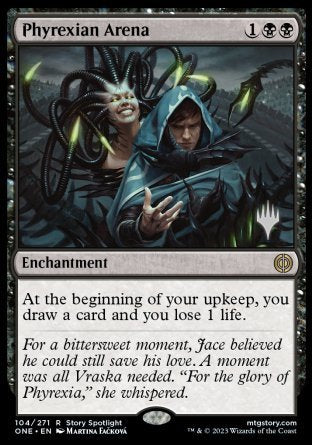 Phyrexian Arena (Promo Pack) [Phyrexia: All Will Be One Promos] | Galactic Gamez