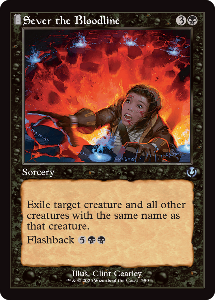 Sever the Bloodline (Retro Frame) [Innistrad Remastered] | Galactic Gamez