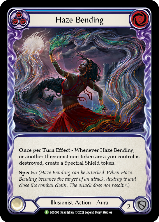 Haze Bending [LGS093] (Promo)  Cold Foil | Galactic Gamez