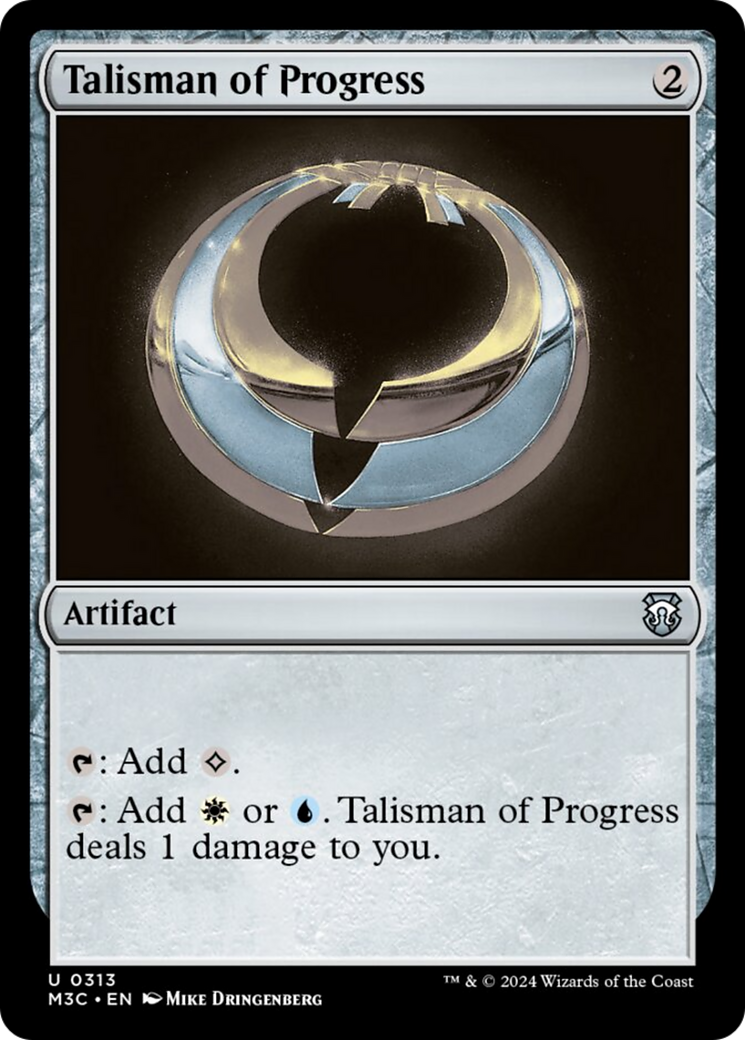 Talisman of Progress [Modern Horizons 3 Commander] | Galactic Gamez