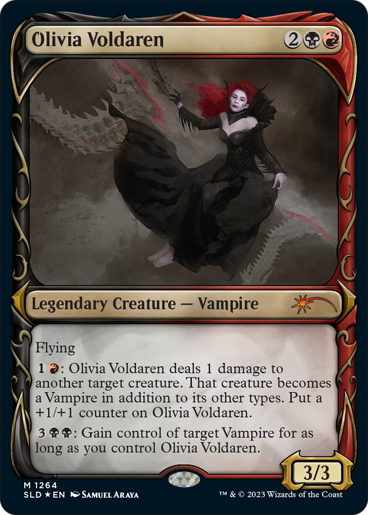 Olivia Voldaren (Halo Foil) [Secret Lair Drop Series] | Galactic Gamez