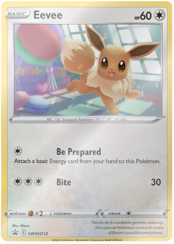 Eevee (SWSH212) [Sword & Shield: Black Star Promos] | Galactic Gamez