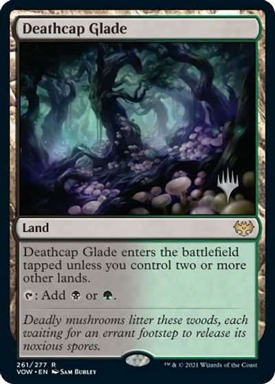 Deathcap Glade (Promo Pack) [Innistrad: Crimson Vow Promos] | Galactic Gamez