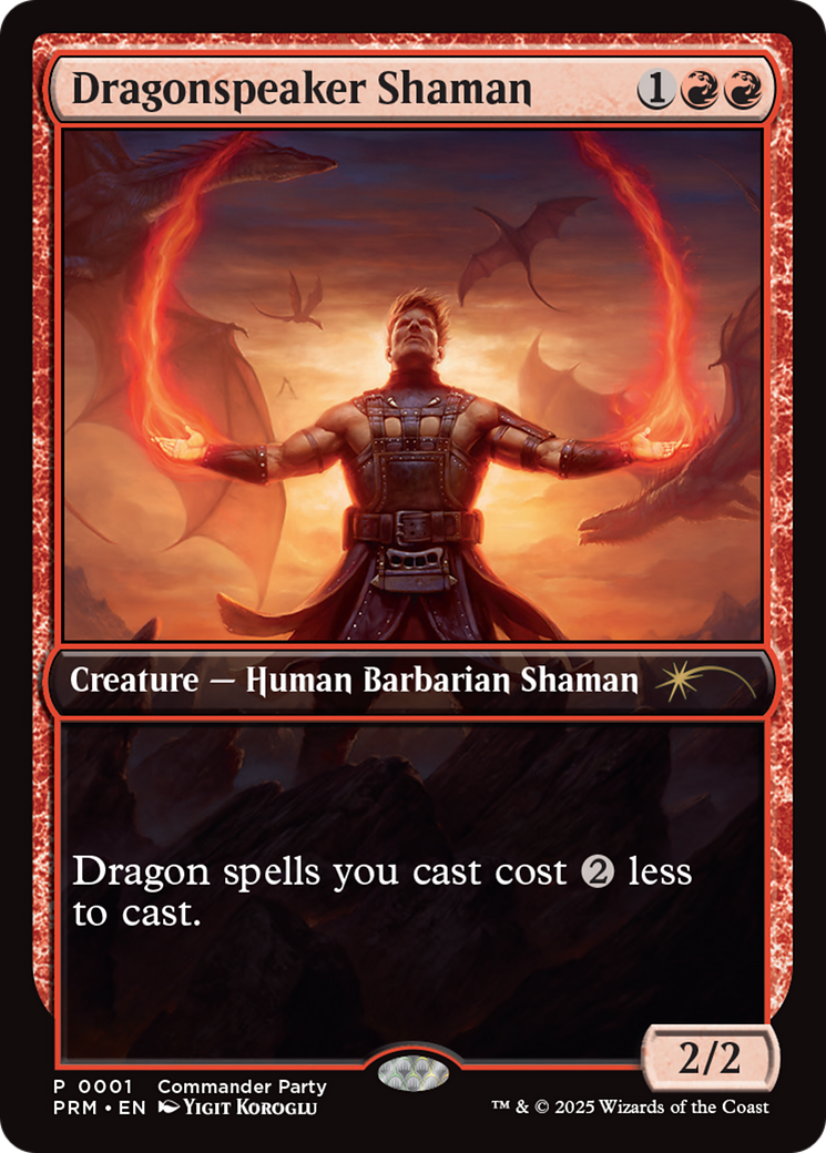 Dragonspeaker Shaman [Wizards Play Network 2025] | Galactic Gamez