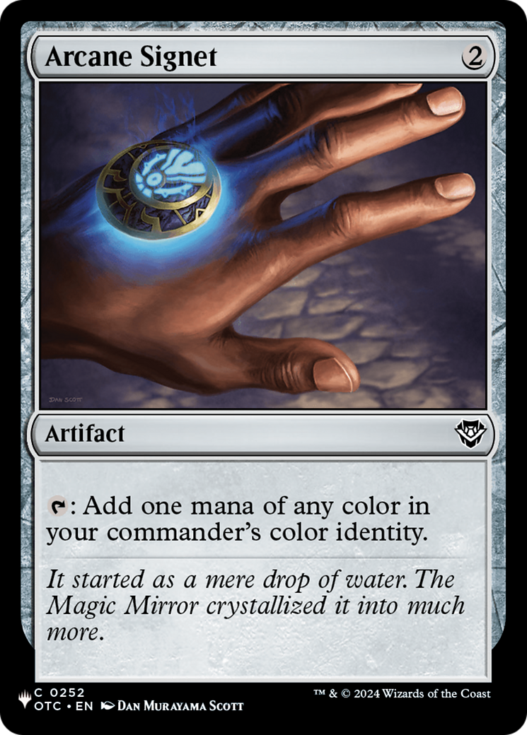 Arcane Signet (OTC) [The List] | Galactic Gamez