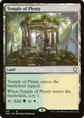 Temple of Plenty [Phyrexia: All Will Be One Commander] | Galactic Gamez