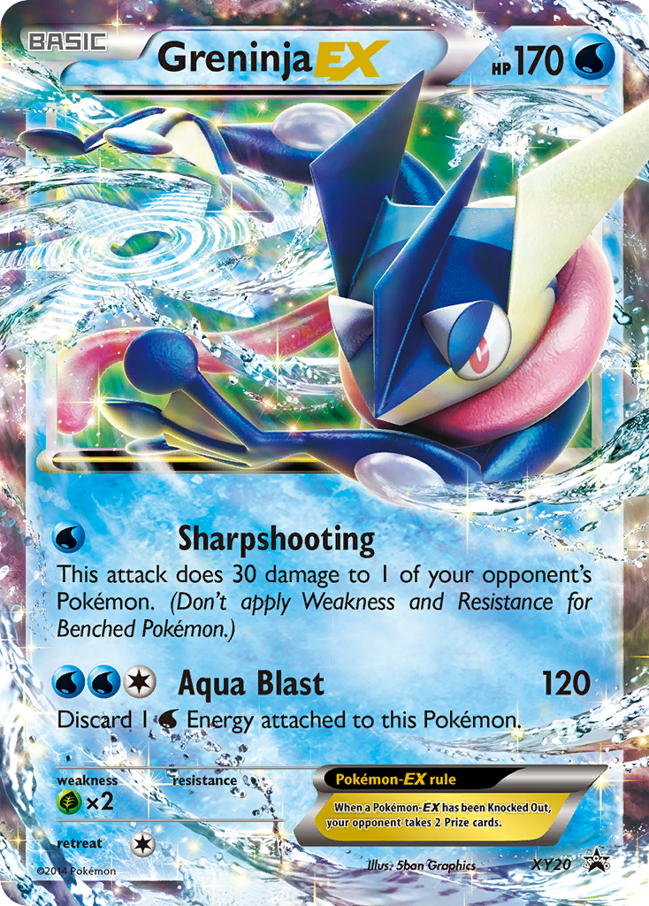 Greninja EX (XY20) [XY: Black Star Promos] | Galactic Gamez