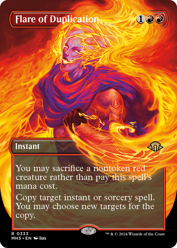 Flare of Duplication (Borderless) [Modern Horizons 3] | Galactic Gamez