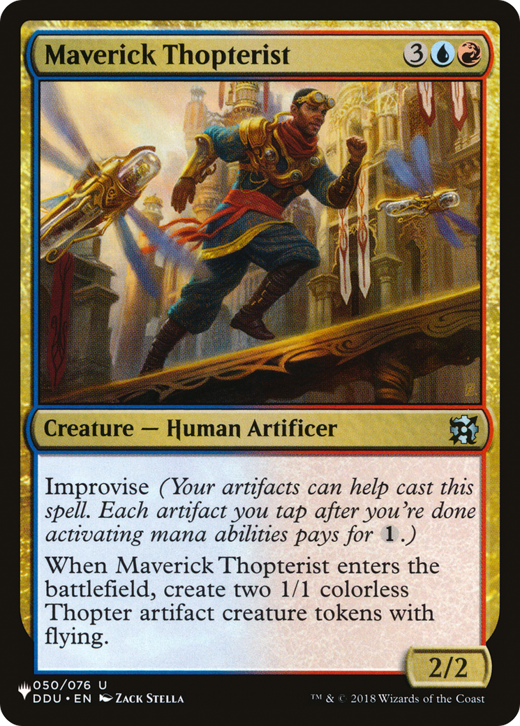 Maverick Thopterist (DDU) [The List] | Galactic Gamez