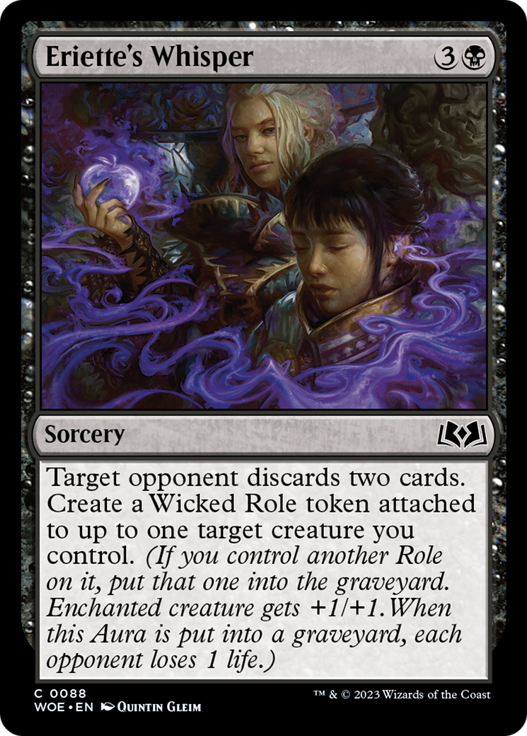Eriette's Whisper [Wilds of Eldraine] | Galactic Gamez