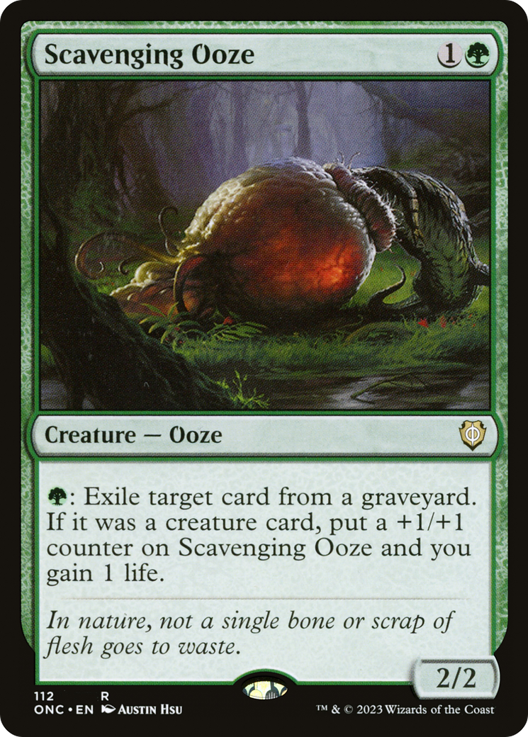 Scavenging Ooze [Phyrexia: All Will Be One Commander] | Galactic Gamez