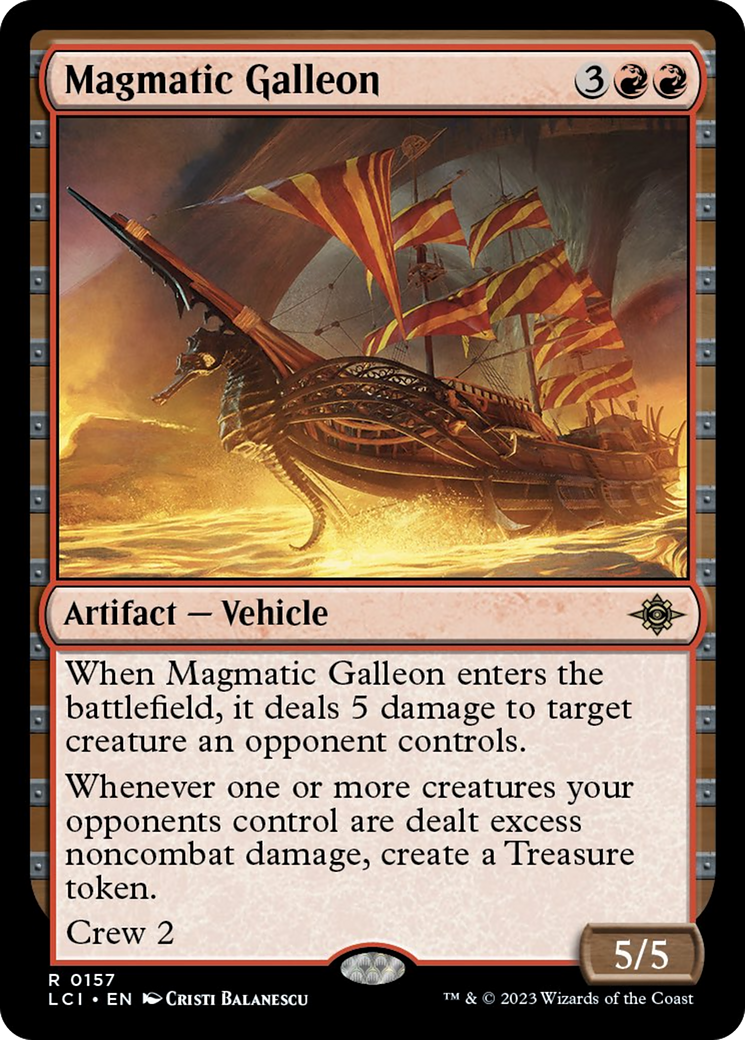 Magmatic Galleon [The Lost Caverns of Ixalan] | Galactic Gamez
