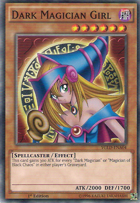 Dark Magician Girl [YGLD-ENA04] Common | Galactic Gamez