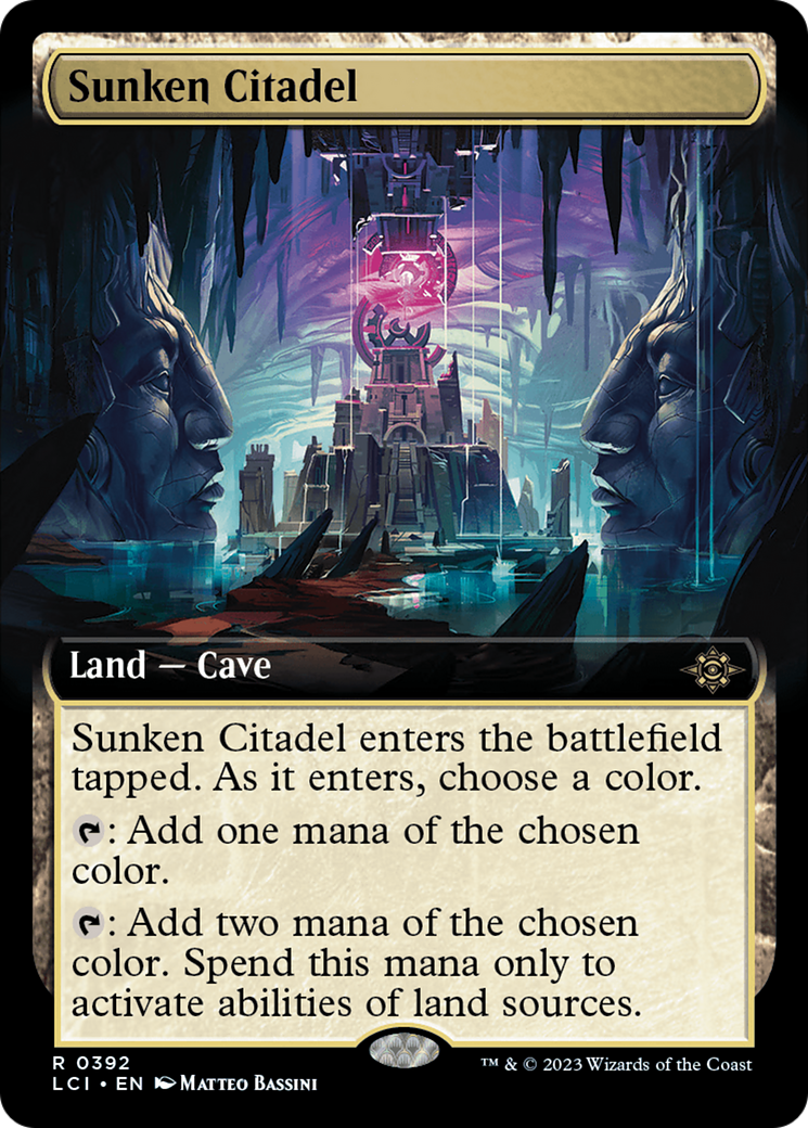 Sunken Citadel (Extended Art) [The Lost Caverns of Ixalan] | Galactic Gamez