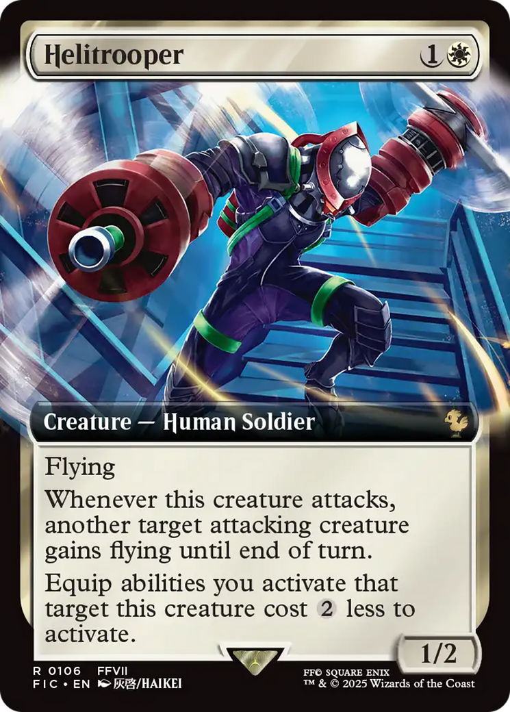 Helitrooper (Extended Art) [FINAL FANTASY Commander] | Galactic Gamez