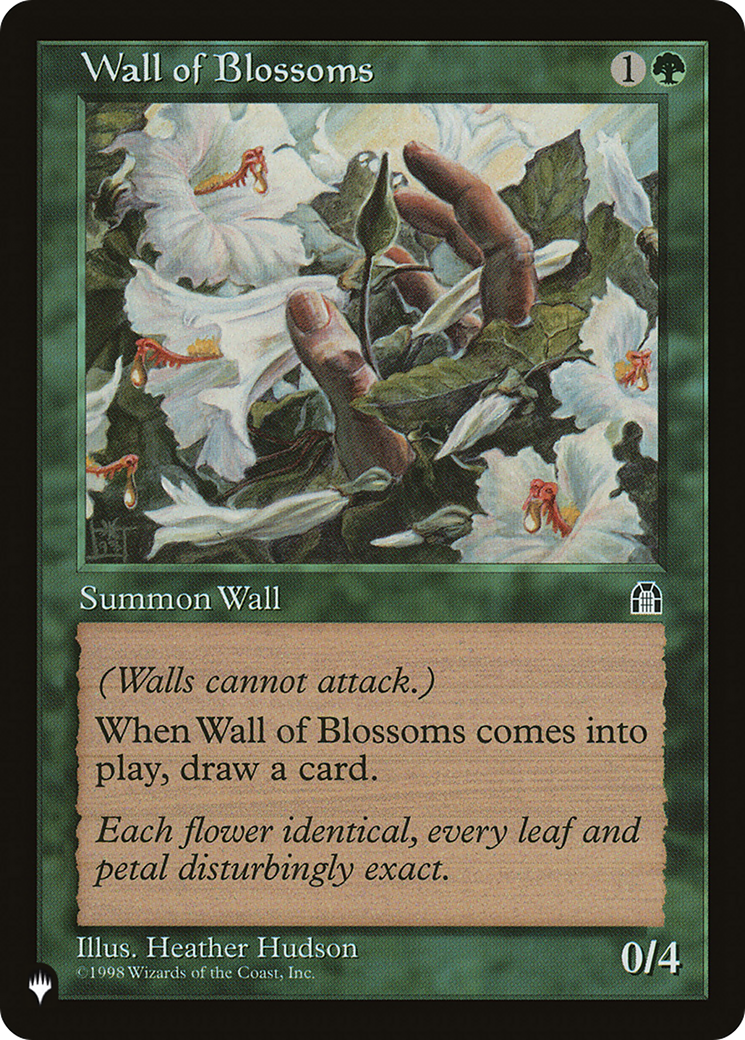 Wall of Blossoms [The List Reprints] | Galactic Gamez