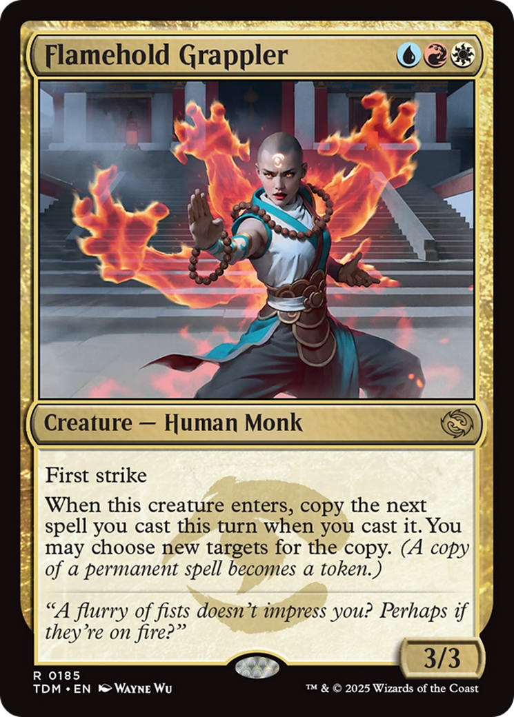 Flamehold Grappler [Tarkir: Dragonstorm] | Galactic Gamez