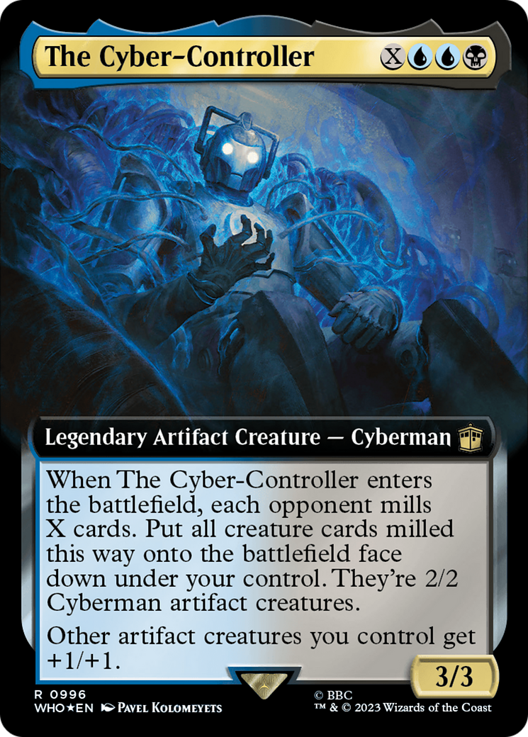 The Cyber-Controller (Extended Art) (Surge Foil) [Doctor Who] | Galactic Gamez