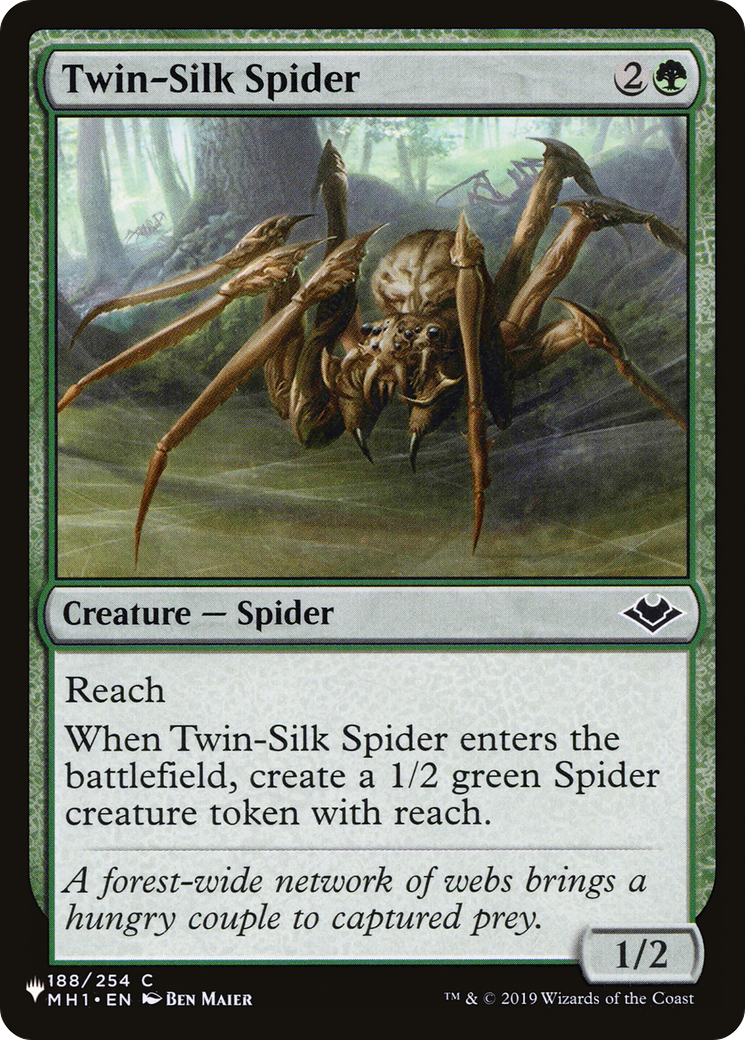 Twin-Silk Spider [The List] | Galactic Gamez