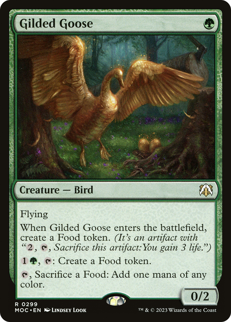 Gilded Goose [March of the Machine Commander] | Galactic Gamez