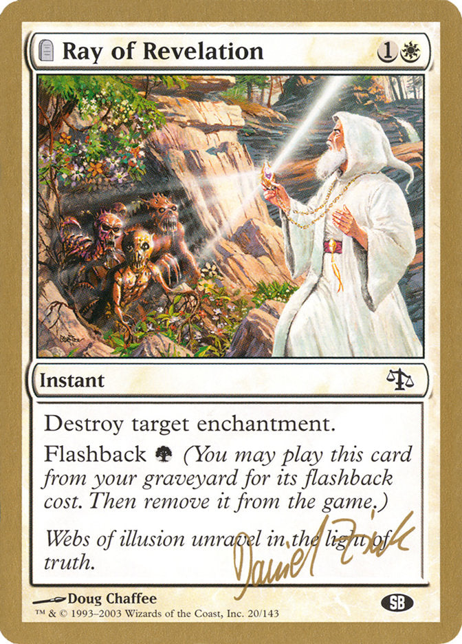 Ray of Revelation (Daniel Zink) (SB) [World Championship Decks 2003] | Galactic Gamez