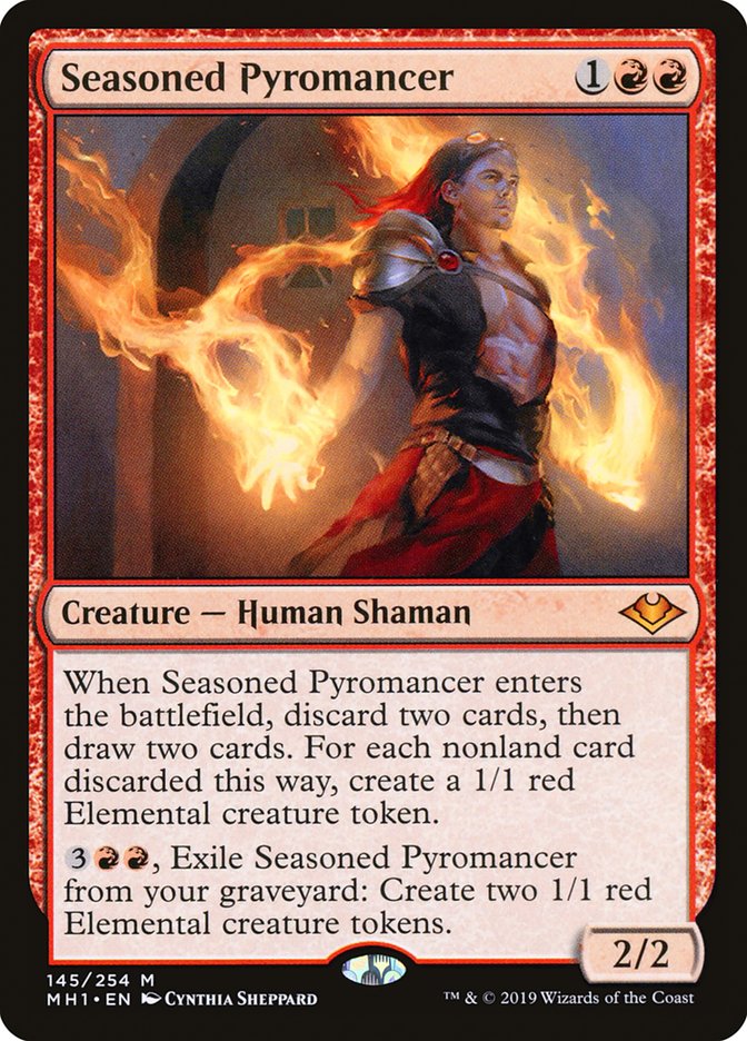 Seasoned Pyromancer [Modern Horizons] | Galactic Gamez