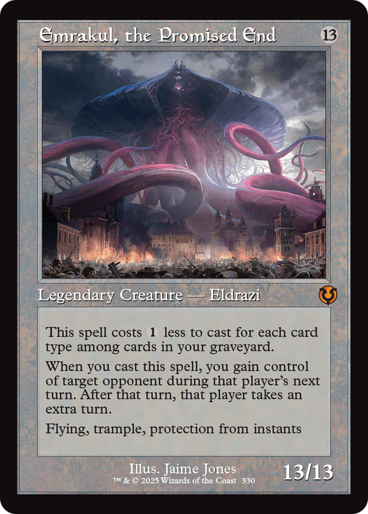 Emrakul, the Promised End (Retro Frame) [Innistrad Remastered] | Galactic Gamez