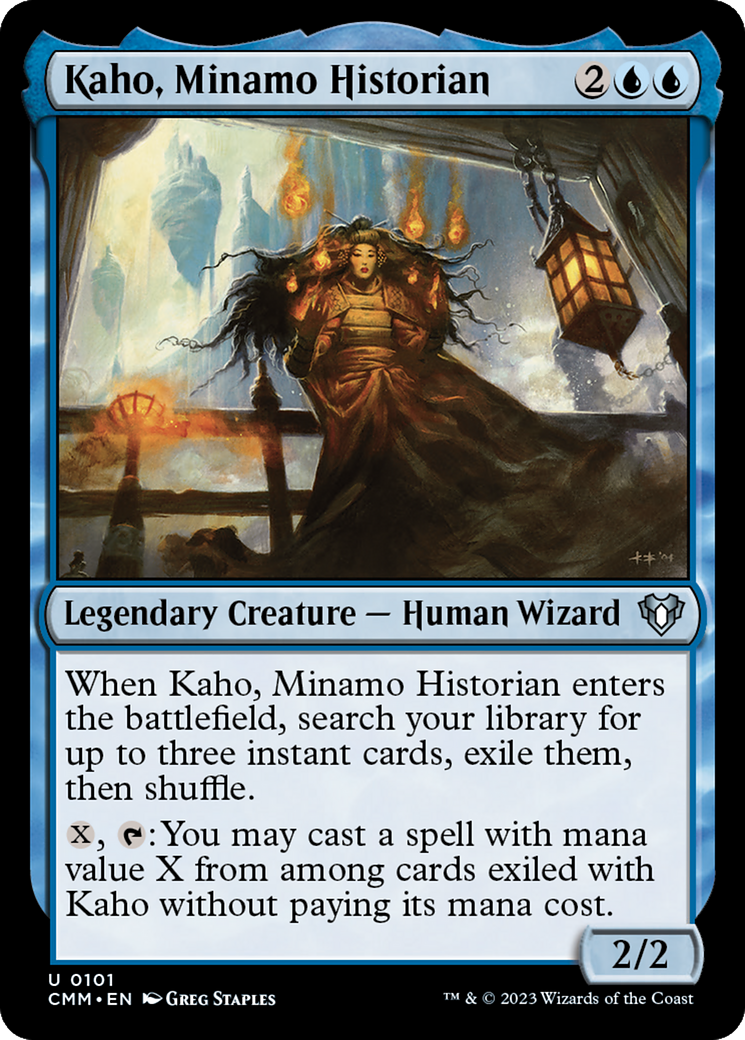 Kaho, Minamo Historian [Commander Masters] | Galactic Gamez