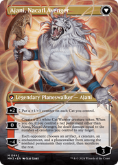 Ajani, Nacatl Pariah // Ajani, Nacatl Avenger (Borderless) [Modern Horizons 3] | Galactic Gamez