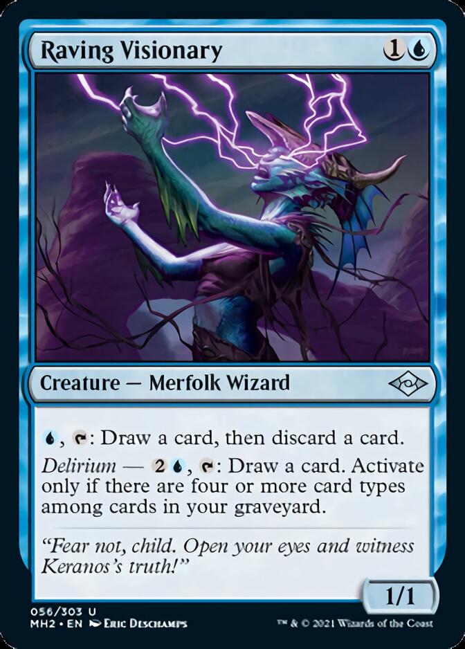 Raving Visionary [Modern Horizons 2] | Galactic Gamez