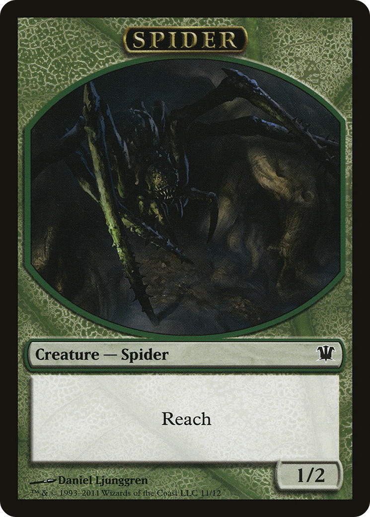 Insect // Spider Double-Sided Token [Innistrad Remastered Tokens] | Galactic Gamez