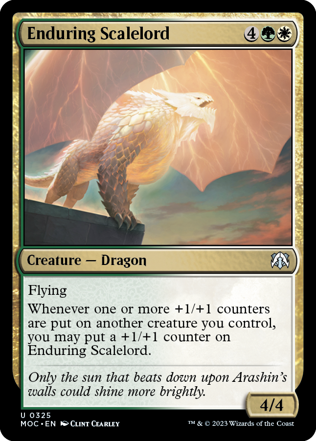 Enduring Scalelord [March of the Machine Commander] | Galactic Gamez