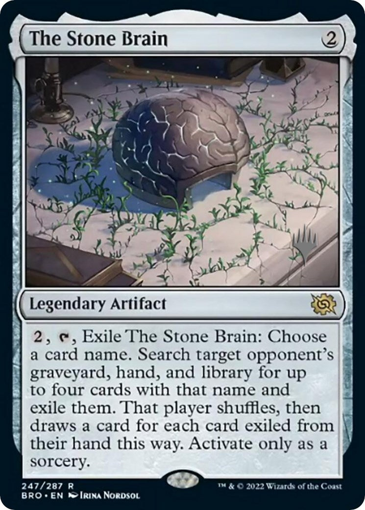 The Stone Brain (Promo Pack) [The Brothers' War Promos] | Galactic Gamez