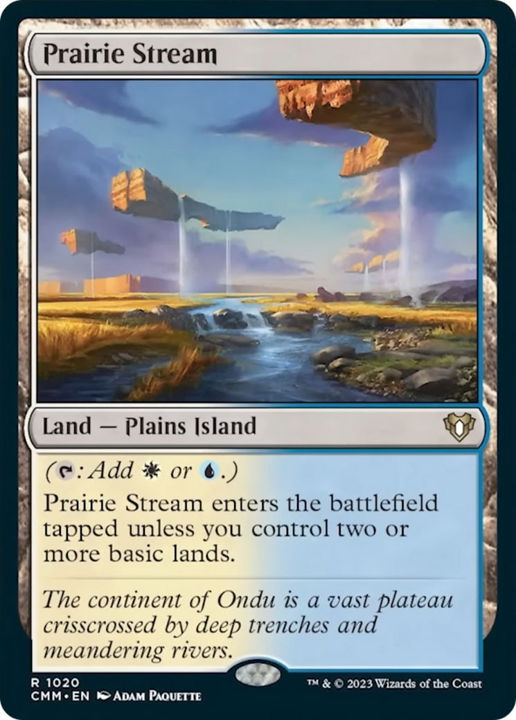 Prairie Stream [Commander Masters] | Galactic Gamez