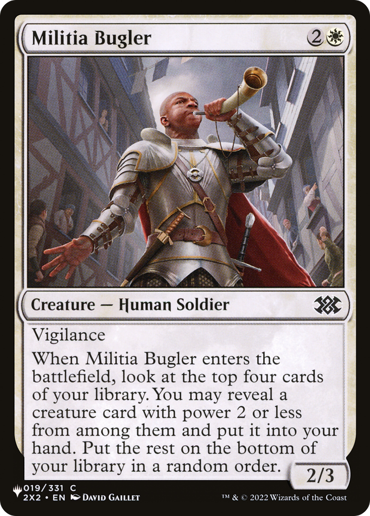 Militia Bugler [The List Reprints] | Galactic Gamez