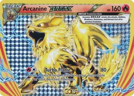 Arcanine BREAK (XY180) (Jumbo Card) [XY: Black Star Promos] | Galactic Gamez