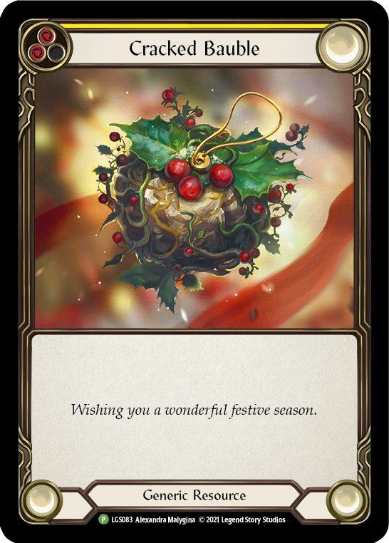 Cracked Bauble (Holiday 2021) [LGS083] (Promo)  Cold Foil | Galactic Gamez