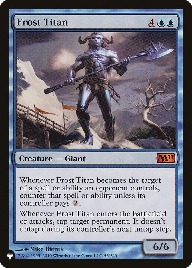 Frost Titan [The List] | Galactic Gamez