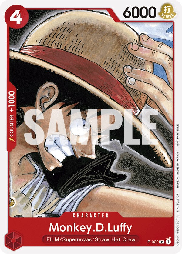 Monkey.D.Luffy (One Piece Film Red) [One Piece Promotion Cards] | Galactic Gamez