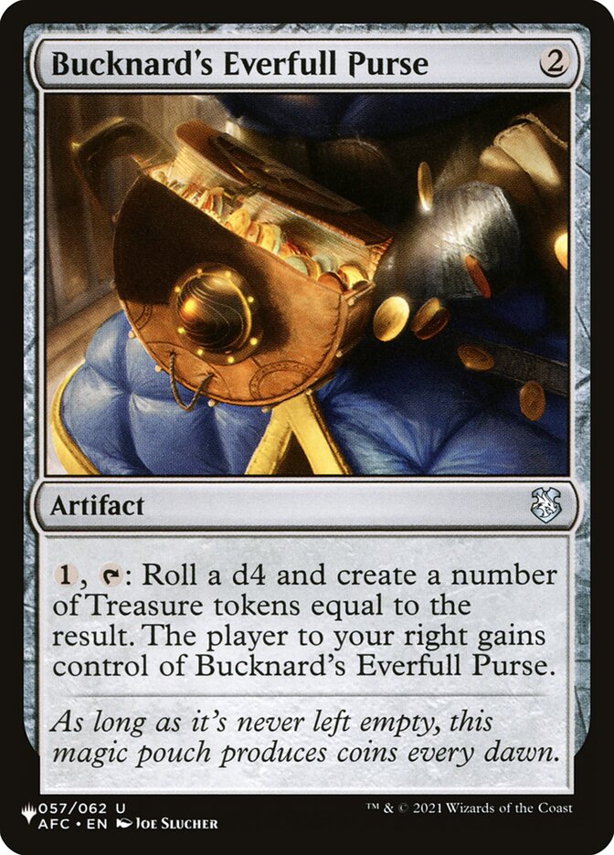 Bucknard's Everfull Purse [The List] | Galactic Gamez